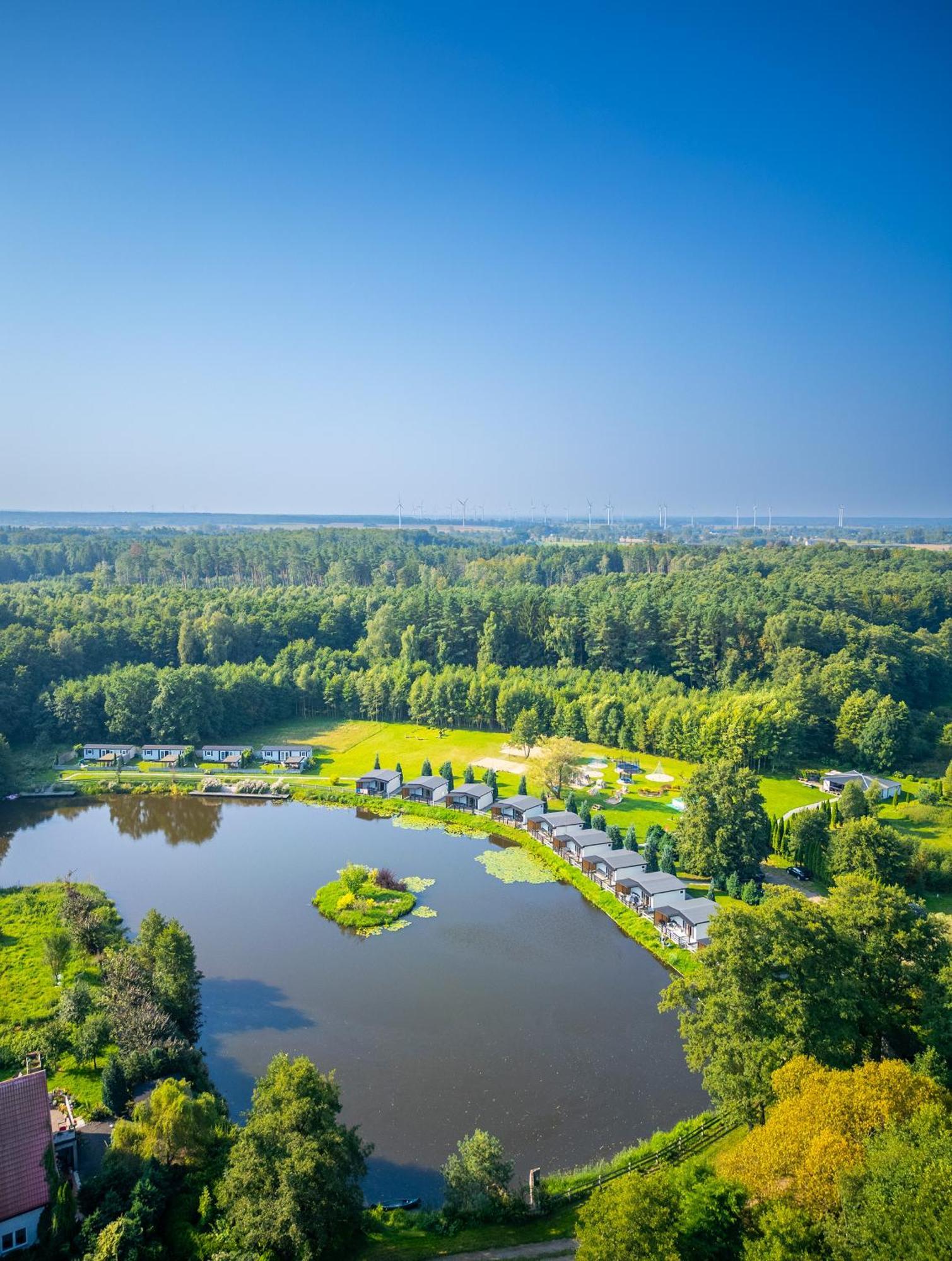 Domki Drewniane Na Splawiu Nad Morzem Ujście-Darłowskie Zewnętrze zdjęcie