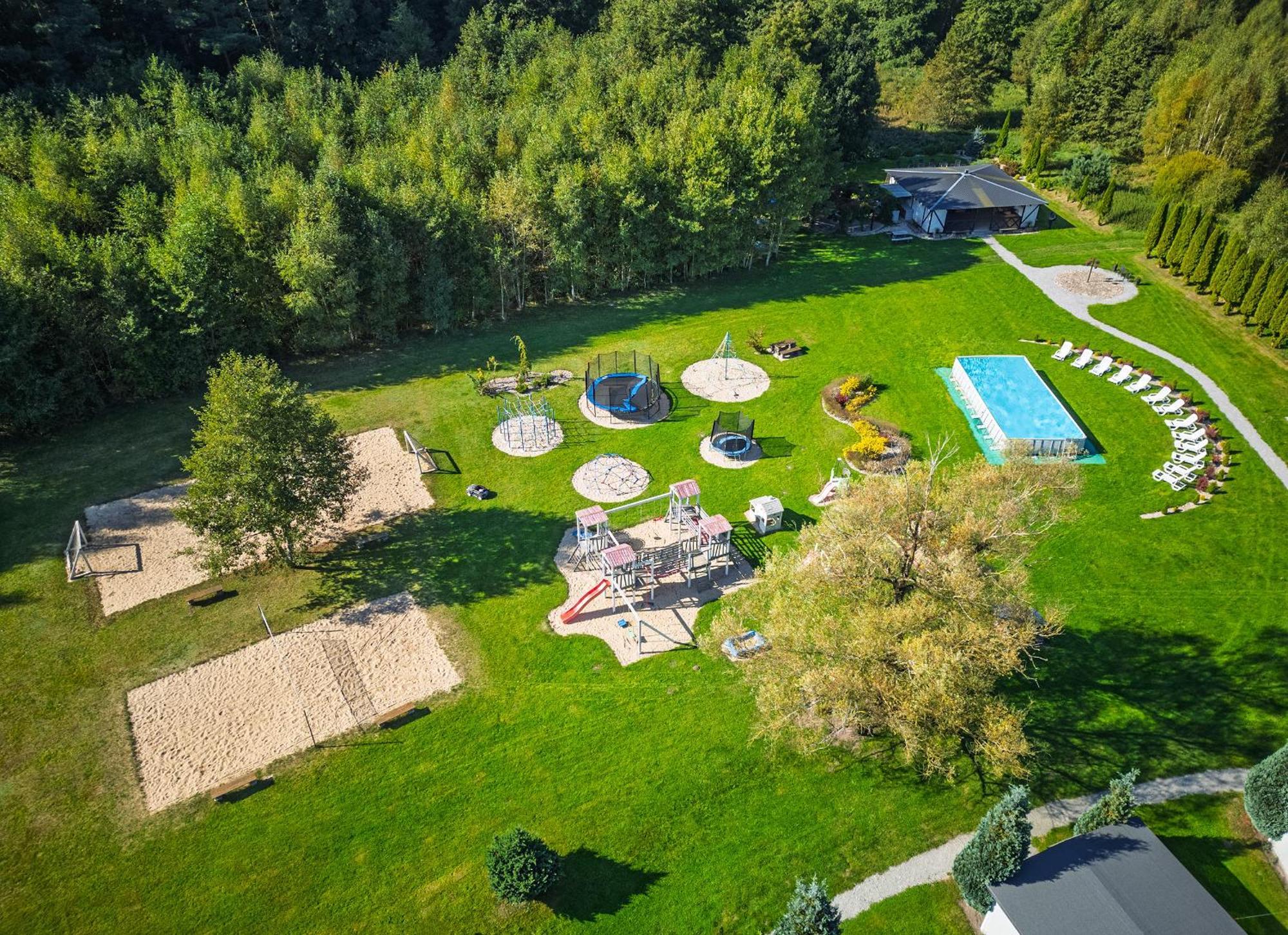 Domki Drewniane Na Splawiu Nad Morzem Ujście-Darłowskie Zewnętrze zdjęcie